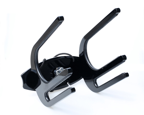 FINISH OPTION: Reborn pro quick release Knee/wakeboard combo rack glossy black